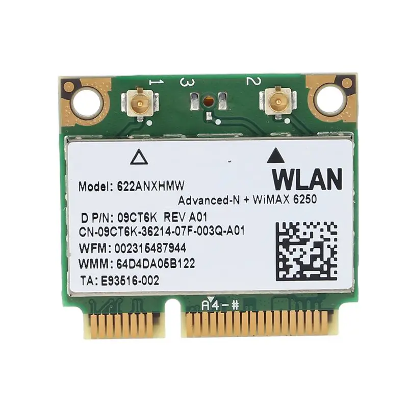 Двухдиапазонная сетевая карта Mini PCI-E wifi беспроводная карта для Intel 6250 WiMax Kit