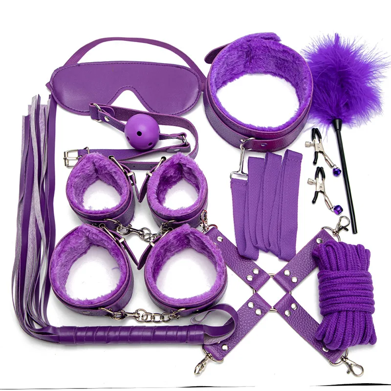 El cuero Bdsm Sexo Mujer Kit de juguetes sexuales erótico Bondage látigo  Collar de engranaje de las esposas de los juguetes para adultos - China Sm  servidumbre Kit y Bdsm precio