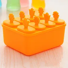 2 типа DIY силиконовые формы для мороженого многоразовые кубики льда лоток замороженные формы для мороженого мороженое, конфета на палочке формы для приготовления