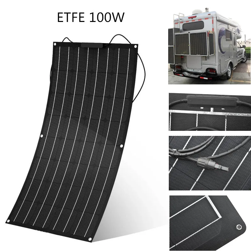 

JIGNANG Best Flexible Solar Panel 80W 100 ETFE Mono Flexible Solar Panel