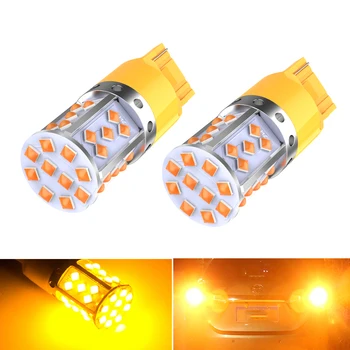 

T20 7440 LED W21W 1156 BA15S BAU15S Led Bulb Car Signal Lamp Brake Reverse Daytime Running Lights Auto Lamp for Lada Canbus 12v
