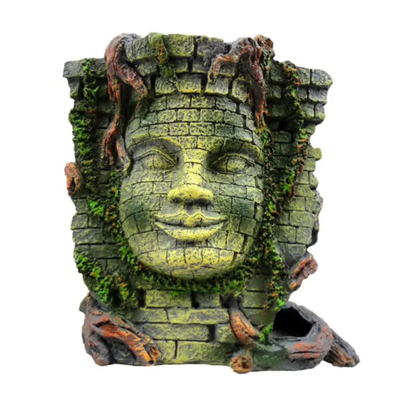 Древний Египет руины аквариум орнамент Аквариум Украшение Смола Декор набор