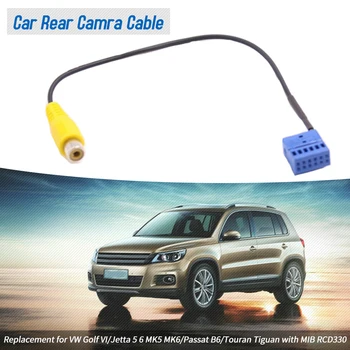 

Car Rear View Camera RVC Cable Adaptor Replacement for VW Golf VI Jetta 5 6 MK5 MK6 Passat B6 Touran Tiguan with MIB RCD330