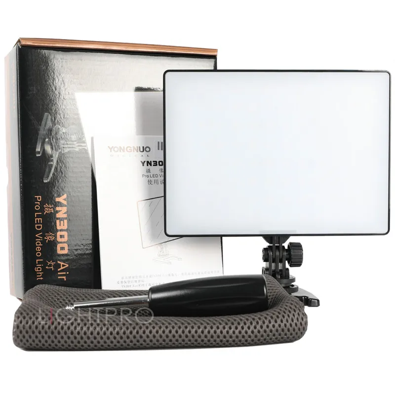 YONGNUO YN300 YN 300 Air LED лампа для видеосъемки 3200K 5500K со встроенным аккумулятором +