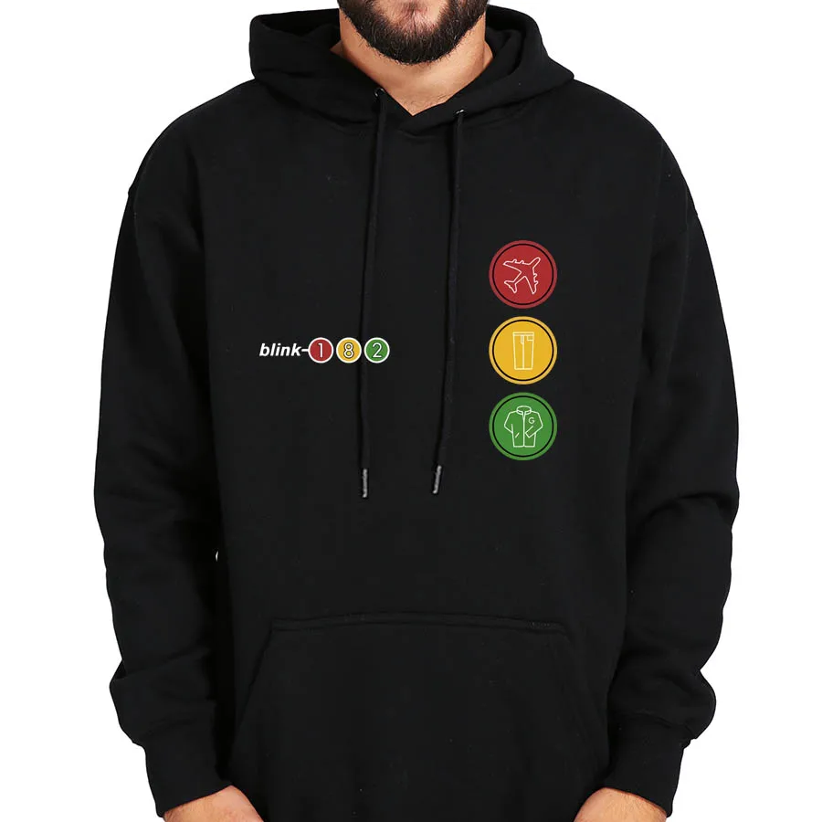 blink 182 zip up hoodie