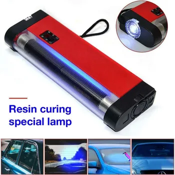 

Car Glass Windshield Crack UV Curing Lamps Resin Glue Repair Tools Replacement