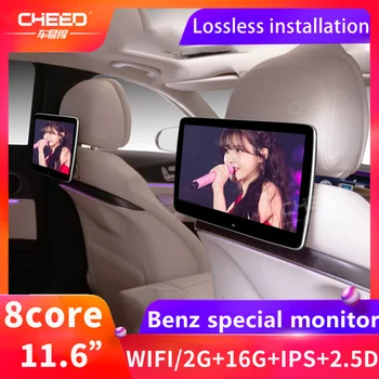 

8-Core HD Android 9.0 Car Headrest Monitor WIFI Car DVD Video Player Bluetooth Rear Seat Entertainment System For Mercedes Benz