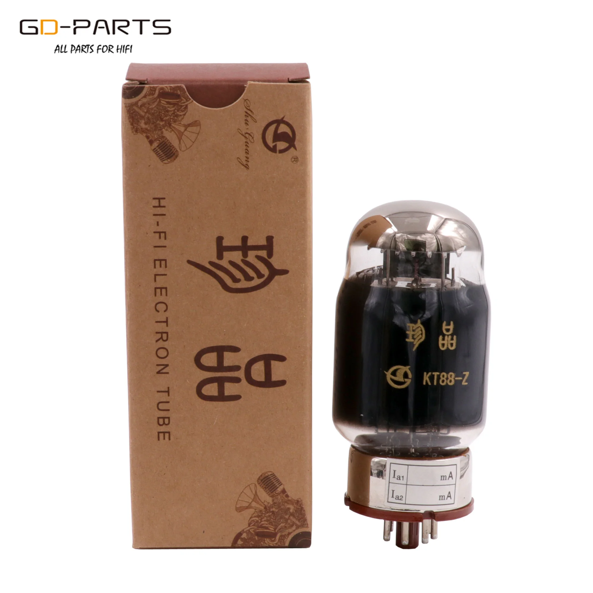 Вакуумная лампа Shuguang Treasure KT88 Z 6550 черная углеродная Классическое Издание