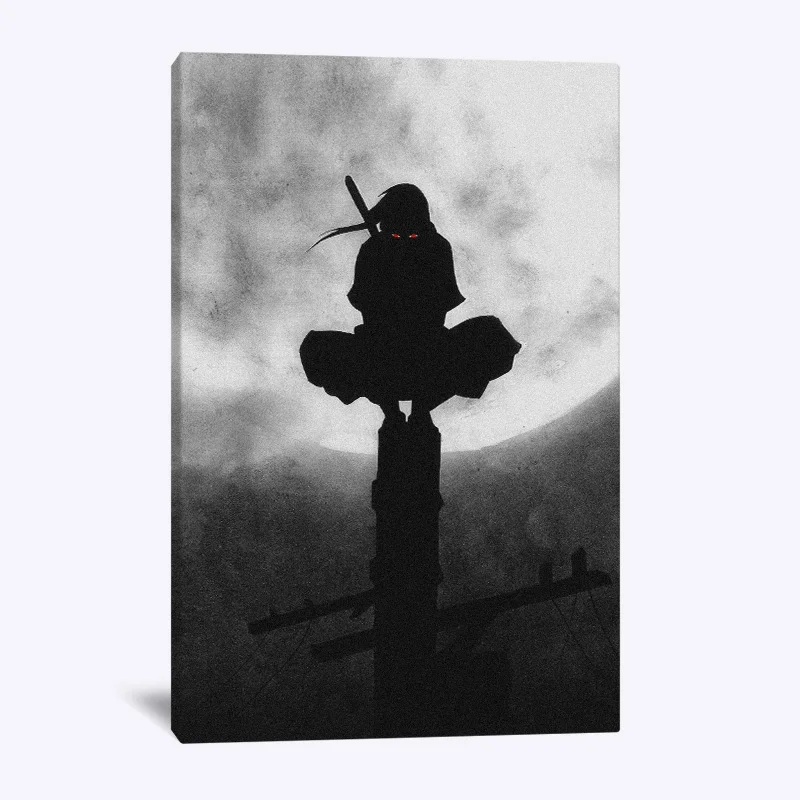 

Itachi Uchiha naruto anime Painting wall Art Canvas for Living room home bedroom study dorm decoration prints