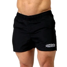 Летние спортивные мужские пляжные шорты, сексуальные пляжные бермуды, мужские шорты, повседневные спортивные штаны для фитнеса, шорты для бега, спортивная одежда