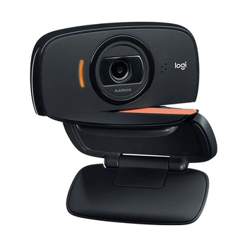 

Original Logitech B525 360 Degrees Rotation Auto Focus Foldable HD 1080P Webcam, Built-in Noise-cancelling Microphone