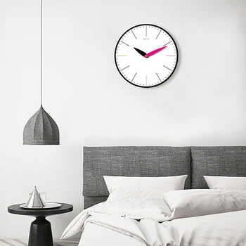 

Round Wall Clock Modern Design Home Living Room Office Kitchen Decor Wall Clock