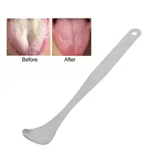 Педикюр из нержавеющей стали скребок для языка бактерии удаление грязи и неприятного дыхания с покрытием очиститель языка Инструменты для педикюра p