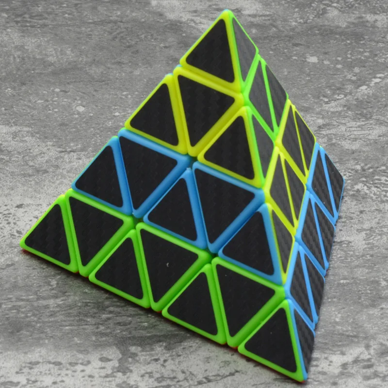 Lefun 4*4 Kilopyraminx Magico кубики треугольник кубик странной формы Пирамида 4х4 головоломка твист кубики Magico игрушки для детей
