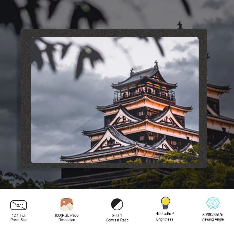 

Original BOE TT121S0M-NW0 Resolution 800×600 LCD Module 12.1 Inch TN LCD Display LVDS Interface 20 Pins
