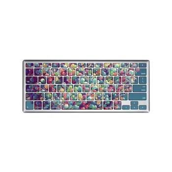 

Beautiful Fashionable Tablets Keyboard Cover Colorful Keyboard Flim Skin Stickers Suitable for Macbook Air 11 Inch