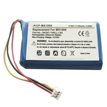 

TTVXO 1700mAh Battery for Logitech MX1000 Cordless Wireless Mouse of Battery L-LB2, 190247-1000
