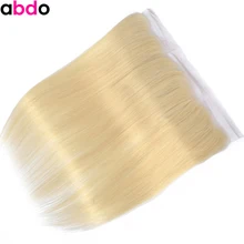 613 Кружева Фронтальная Закрытие уха к уху блонд фронтальные человеческие волосы бразильские Remy Прямые 613 волосы 13*4 блонд Кружева Фронтальная Закрытие