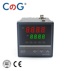 High-Precision Digital Temperature Controller with Programmable PID Sensors, 220V, 400°C Capacity (REX-C100  K SSR)