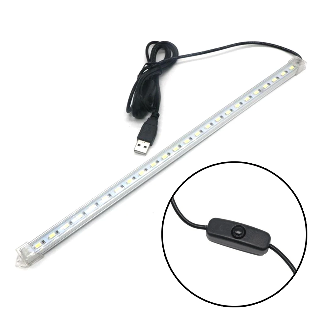 

5V USB LED Rigid Strip Hard Bar Light 5630 SMD with On/Off Switch Usb Powered Tube Lamp LED Light Bar 10CM 20CM 35CM 40CM 50CM