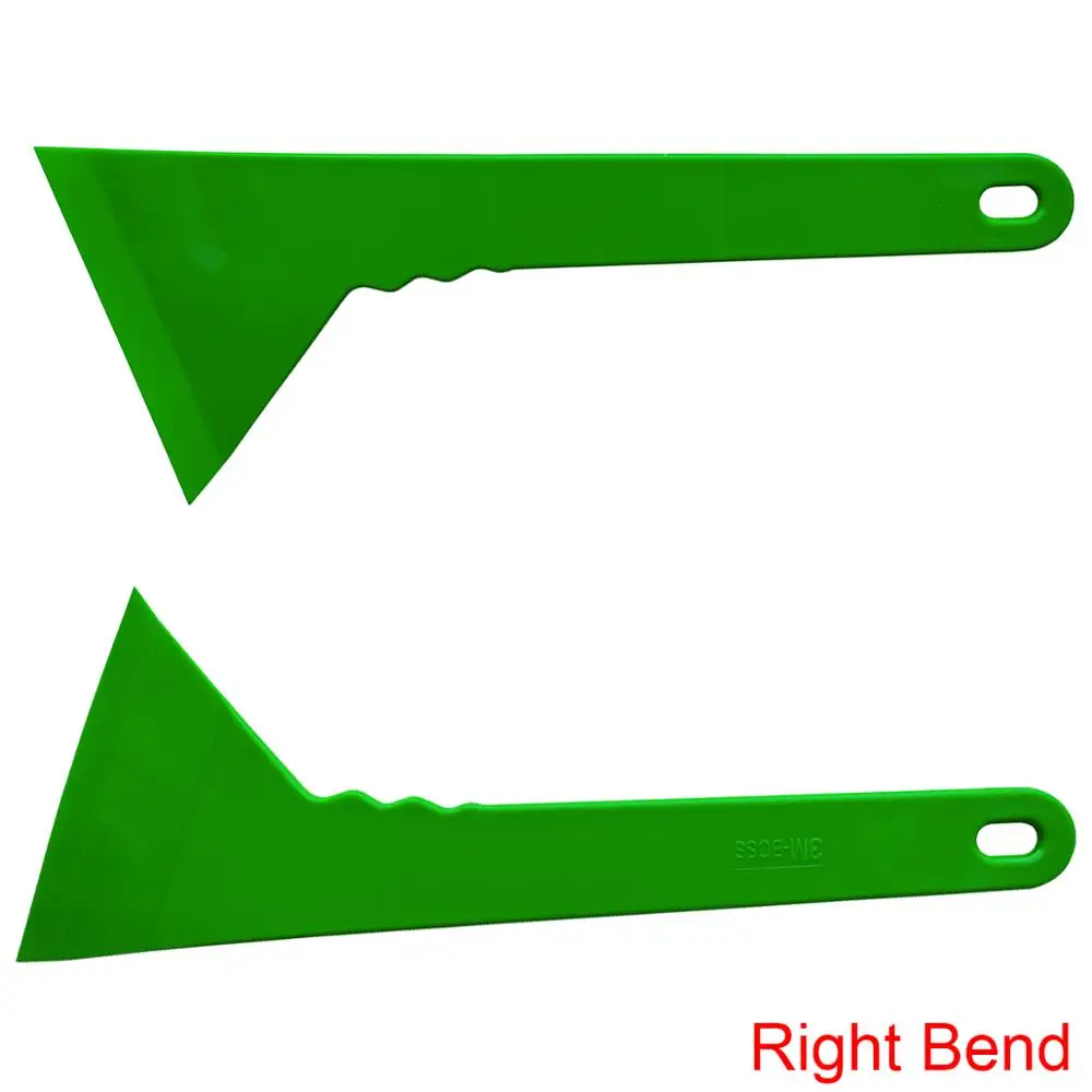 3PCS Long Handle Foot Squeegee Carbon Fiber Vinyl Film Car Wrap Scraper Window Tinting Tools Car Styling Sticker Accessories B73