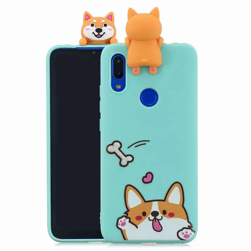 B Style 3D мультяшный чехол для телефона huawei P30 Lite Pro Y7 Y9 P20 Lite Мягкий силиконовый чехол из ТПУ - Цвет: B Style