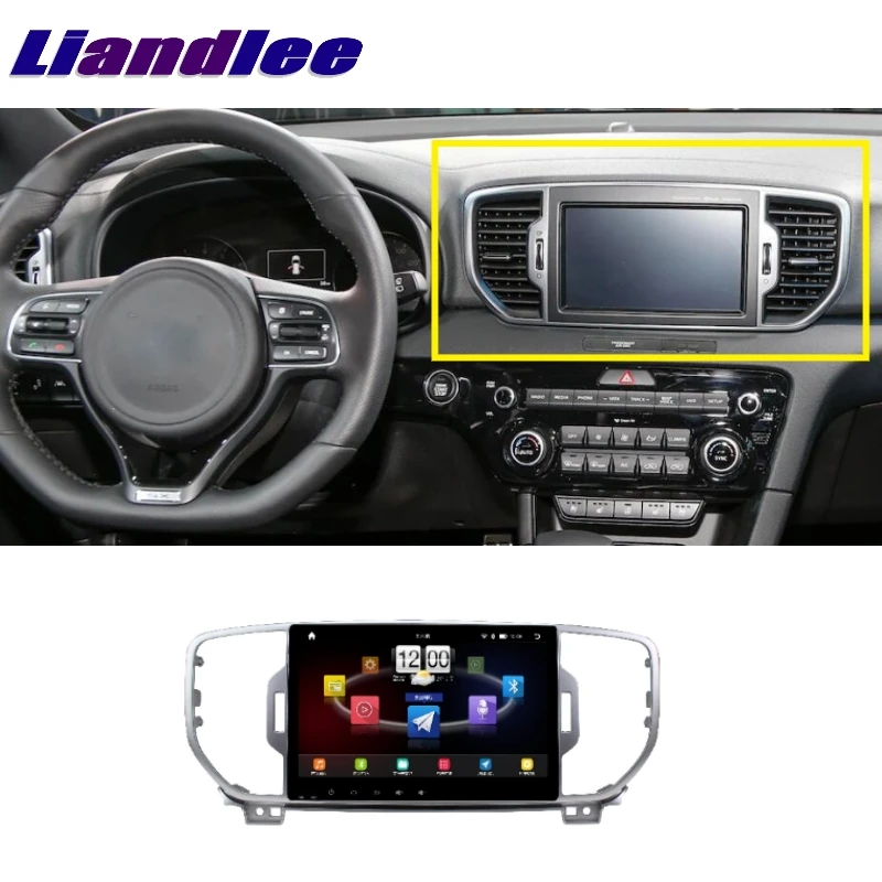 Для Kia Sportage KX5~ LiisLee автомобильный мультимедиа, ТВ DVD gps аудио Hi-Fi Радио Стерео стиль навигация NAVI