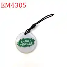 125 кГц RFID перезаписываемый Пустой Брелок-карточка EM4305 T5577 круговой водонепроницаемый мультфильм брелок жетон бирка Быстрая 1 шт