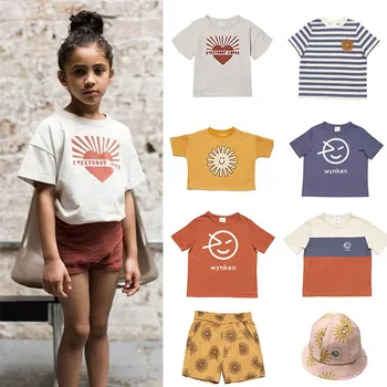 

2020 New Wynken Brand Kids Summer T Shirt Baby Fashion Children Short Sleeve Tops Tee Shirts Toddler Boys Girls Clothes T-shirts