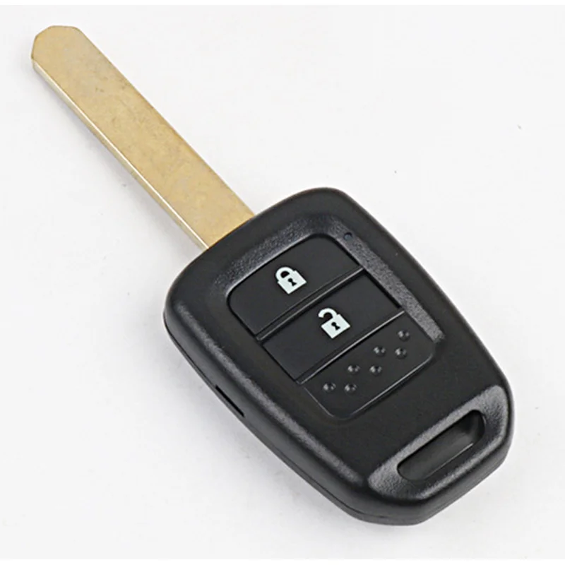 DAKATU 2/3 кнопки дистанционного ключа оболочки для Honda Accord CR-V FIT XRV VEZEL CITY JAZZ CIVIC HRV FRV дистанционного ключа чехол Fob