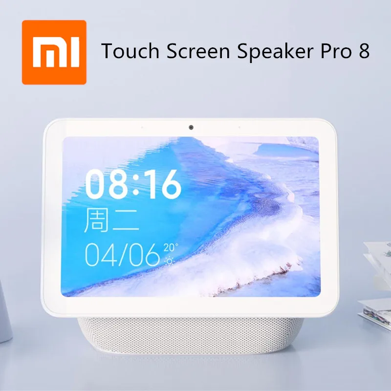 Оригинальный Xiaomi AI сенсорный экран Bluetooth 5 0 динамик Pro 8 дюймов цифровой дисплей