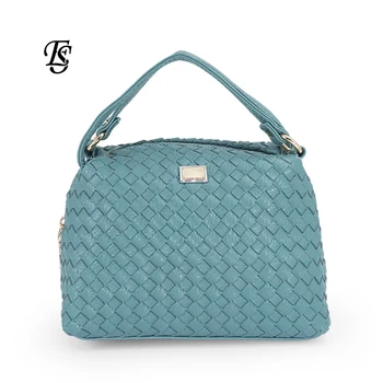 

2020 New Style PU Leather Shoulder Bag For Women Weave Pattern Female Crossbody Bag Brown Versatile Retro Style Women Bag