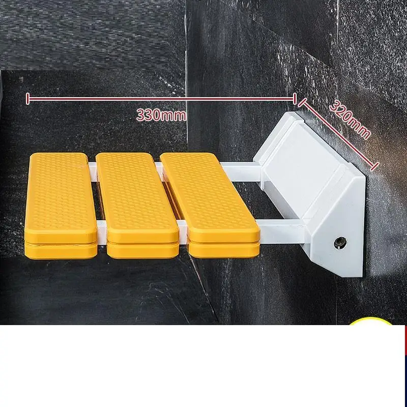 Number 10 Meuble Hombre Mueble Tocador Sgabello Doccia Marche Pied Salle De Bain Escalon Plegable стул для ванной комнаты - Цвет: Number 10
