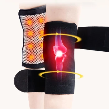 

Tourmaline Self Heating Kneepad Magnetic Therapy Knee Support Pain Relief Heating Belt Knee Massager 1 Pair