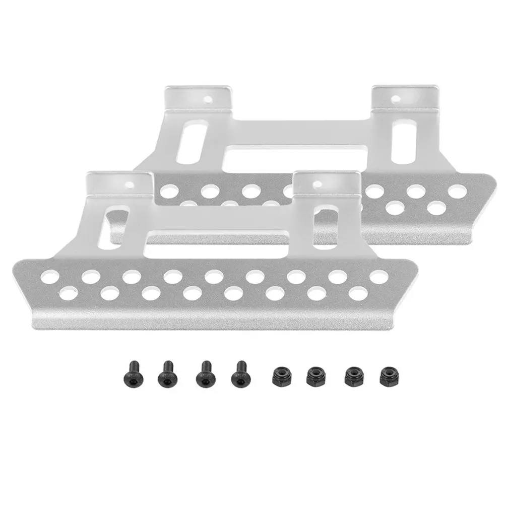 

For 1 / 10 Climbing Car Scx10 Metal Pedal Axial Scx Metal Pedals Remote Control Model Parts Silver Accessories