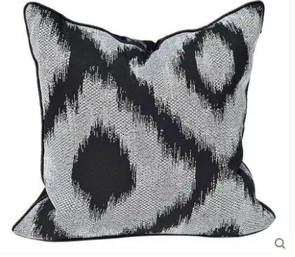 

Modern and simple Chinese sofa pillowcase model room solid wood chair pillowcase