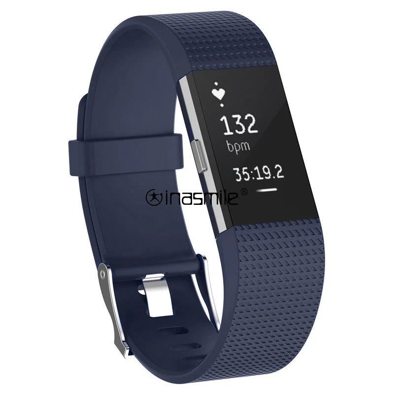 Стильный и приличный ремешок для 2 Charge 2 correa браслет ремешок для браслета FitBit Charge 2 браслет для Charge 2 - Цвет: duck blue