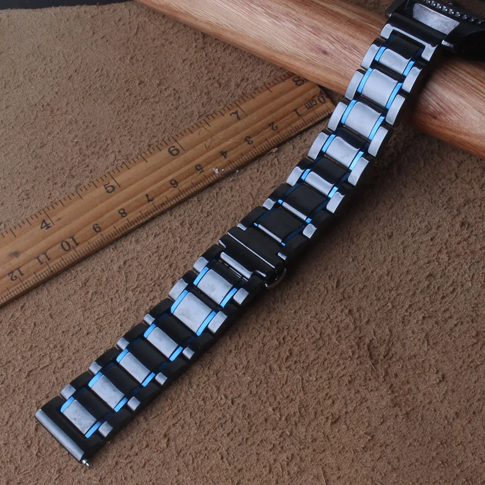 Ремешок керамический для Samsung Galaxy Watch 46 мм Gear S3 специальный браслет наручных часов