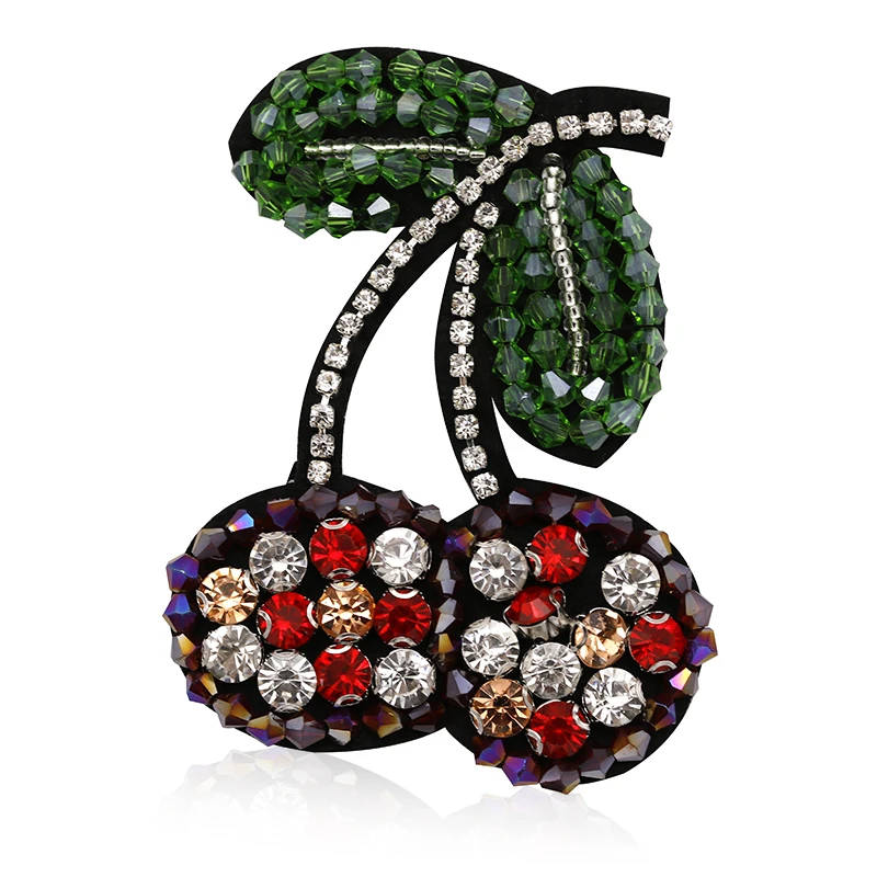 H250165X亮片带钻大樱桃胸针 (9)