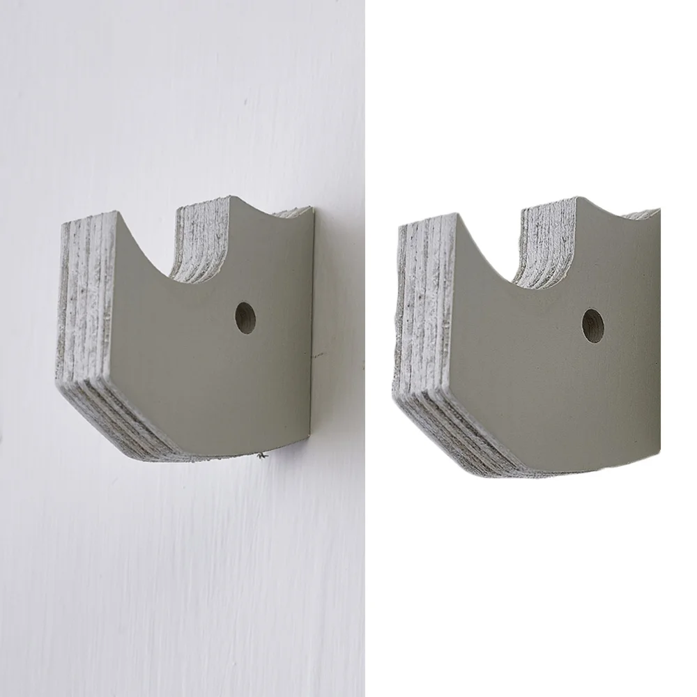 

1PC Single Prong Hook Cartoon Nordic Style Simple Wooden Hook Wall Hanger Animals Hook for Bedroom Cafe