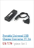 Портативный универсальный USB зарядное устройство конвертер 5 в 3 А Быстрая зарядка Дрон батарея зарядное устройство для DJI Spark Квадрокоптер аксессуары