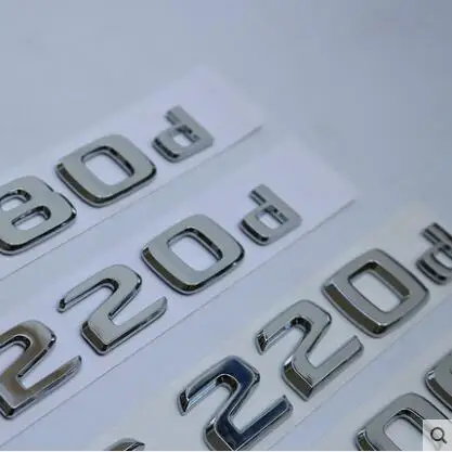 Подходит для Mercedes Дизель A220d GLC250d GLE350d GLS350d E220d задний знак