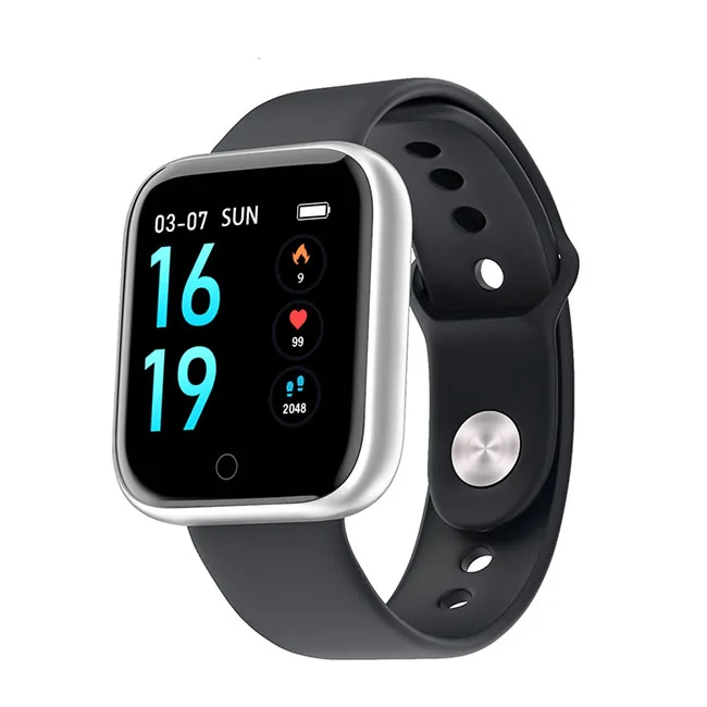 Смарт-часы IP67 водонепроницаемые серии 4 Смарт-часы для honor xiaomi apple iphone 6 6s 7 8 X XS 11 plus samsung android часы - Цвет: silica black silver