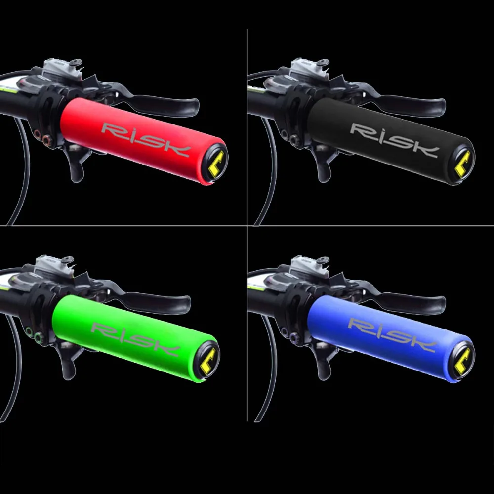 

1 Pair MTB Mountain Bike Grip Cycling Bicycle Ultra Light Silicone Handlebar Grips Comfort Slip Resistant Handle Cover