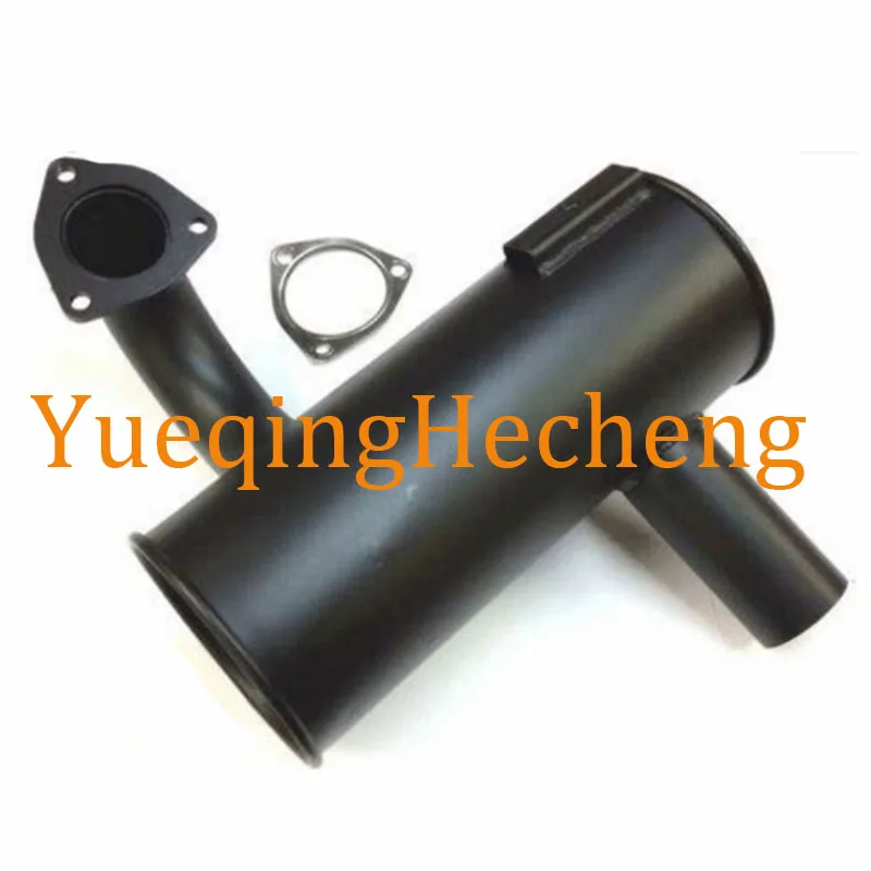 Marmitta Tubo Di Scarico 993/66200 Accessori Per Escavatore Per Macchine Non Turbo Macchine Per Cabina Grigie Lq3Cx
