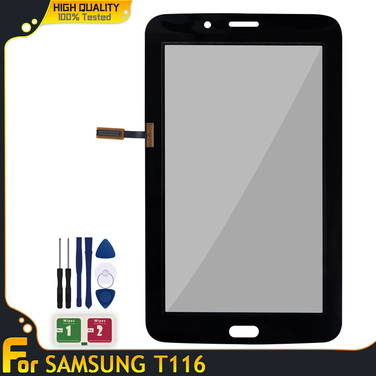 New Touch Screen For Samsung Galaxy Tab 3 SM T116 T116 Front Touch