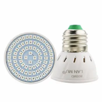 

Full Spectrum Plant Grow Led Light Bulbs Lamp Lighting For Seeds Hydro Flower Greenhouse Veg Indoor Garden E27 220V Growbox Bulb