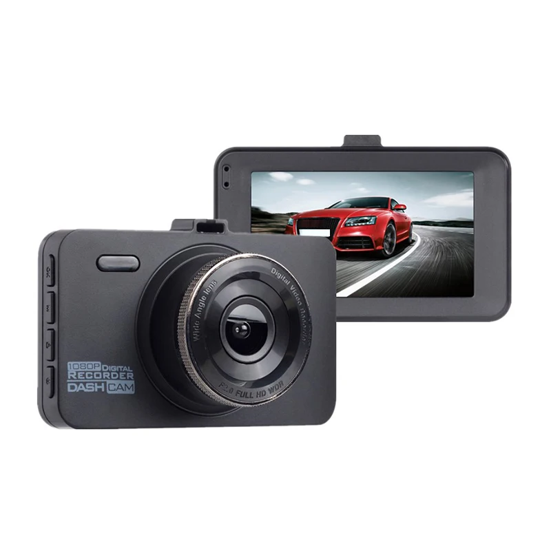 2 шт. Dash Cam, 1080P Автомобильный видеорегистратор для приборной панели Камера Full Hd с 3-дюймовый ЖК-дисплей Экран 170 градусов Широкий формат Wdr(широкий динамический диапазон), G-Сенсор, петля Recordin