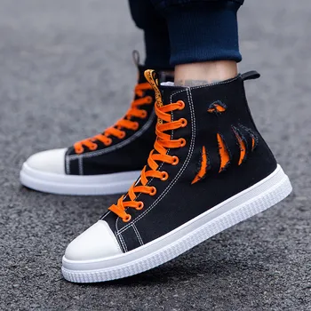 

Winter shoes men high canvas shoes microfiber shoes 3 colors high quality male shoes fashion comfortable shoes men's casual shoe