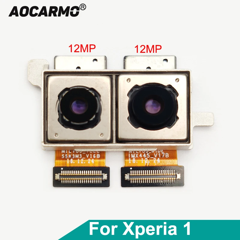 

Aocarmo Back Rear Main Camera Module Flex Cable For SONY Xperia 1/ XZ4 / X1 J9110 Replacement